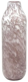 Βάζο Φυσητό Φυσαλίδες 15-00-23916 Φ14,5x44,5cm Somon-White Marhome Glass