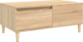 vidaXL Τραπεζάκι Σαλονιού Sonoma Δρυς 90x50x36,5 εκ. Επεξεργασμ. Ξύλο