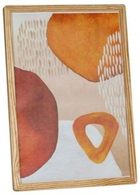 Κορνίζα LBTAH-AX22187 21x30cm Natural Andrea House Wood, Glass
