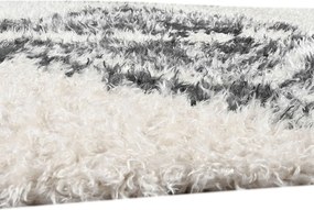 Χαλί (160x230) Polcarpet New Flokati 374 Beige/D.Grey