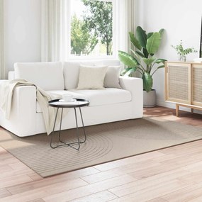 vidaXL Χαλί εσωτερικού χώρου GALATI Μπεζ 170 x 120 εκ. Πολυεστέρας