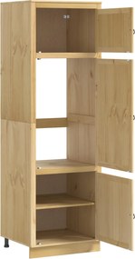 vidaXL Ντουλαπιού (Cabinet) SKI Μέλι Καφέ 66 x 58 x 207 εκ