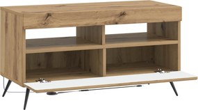 vidaXL Ντουλάπα LED Τηλεόρασης Artisan Δρυς Επεξεργασμένο Ξύλο