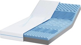 vidaXL Στρώμα Μέτρια σκληρό 90 x 200 cm Λευκό