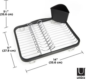 Umbra πιατοθήκη νεροχύτη/μαύρο/Sinkin 330065-744