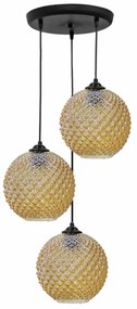 Φωτιστικό Οροφής Τρίφωτο Heronia Ball 02-0287 Meli