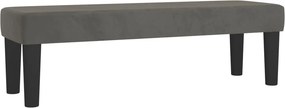 vidaXL Κρεβάτι Boxspring με Στρώμα Σκούρο Γκρι 180x200 εκ. Βελούδινο