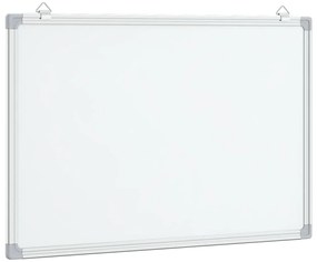 vidaXL Πίνακας Μαρκαδόρου Μαγνητικός Λευκός 60x40x1,7 εκ. Αλουμινίου