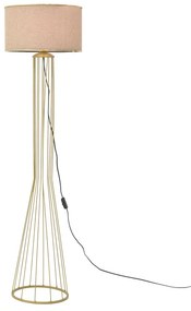 Intrahome Φωτιστικό δαπέδου KILIMANJAROALEXA Intrahome Ε27 χρυσό-μπεζ Φ38x155εκ | SKU: INTRAPA-313111246