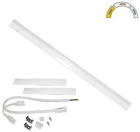 Γραμμικό Φωτιστικό Πάγκου LED 10W Λευκό 3CCT 60cm Κιτ Τοποθέτησης 3-91062 Lumen-3-91062-Λευκό 3-91062