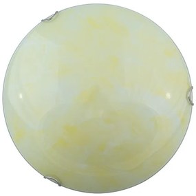 Πλαφονιέρα Φωτιστικό Οροφής 30cm 2xE27 40W IP20 Arlight-64160-Κίτρινο 0064160