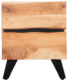 ΚΟΜΟΔΙΝΟ ALICIA ΑΠΟ ΜΑΣΙΦ ΞΥΛΟ ΑΚΑΚΙΑΣ HM8360.11 45x35x56Y εκ.