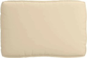 vidaXL Μαξιλάρι Μπεζ 120 x 80 x 12 cm Ύφασμα Όξφορντ