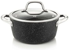 Χύτρα Με Γυάλινο Καπάκι President Stone 780333 Φ20cm 2,5L Anthracite Tescoma 2.5lt
