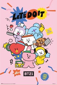 Αφίσα BT21 - Lets Do It