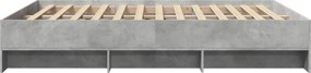 vidaXL Πλαίσιο κρεβατιού χωρίς στρώμα 160x200 εκ. Επεξεργασμένο Ξύλο