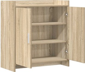vidaXL Πλαϊνό γραφείο Sonoma Δρυς 72 x 36 x 80 εκ. Επεξεργασμένο Ξύλο