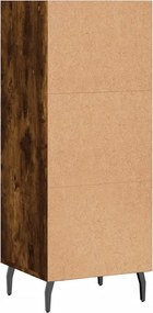 vidaXL Ντουλάπι Καπνιστή Δρυς 34,5 x 32,5 x 90 εκ. από Επεξεργ. Ξύλο