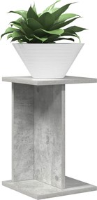 vidaXL Βάση φυτών Γκρι Σκυροδέματος 25 x 25,5 x 40,5 εκ.