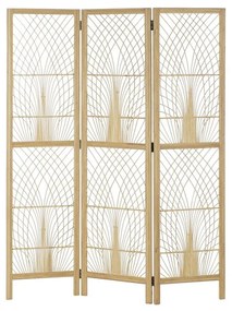 Παραβάν DKD Home Decor Φυσικό Bamboo 136 x 2,5 x 180 cm