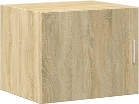 vidaXL Ντουλάπι Αποθήκευσης Στενό Δρυς 50x42,5x225 εκ. Επεξεργ. Ξύλο