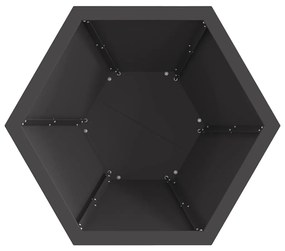 vidaXL Φωτιά Μαύρο 50 x 50 x 40 cm Κρύα έλαση από χάλυβα