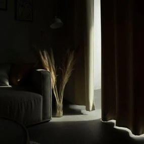 Beauty Home Ύφασμα κουρτίνας Blackout σκίασης Ideal Art 8400  Ύφασμα Φ280 Καφέ
