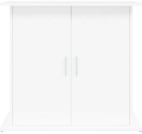 vidaXL Βάση Ενυδρείου Λευκή 81 x 36 x 73 εκ. από Επεξεργασμένο Ξύλο