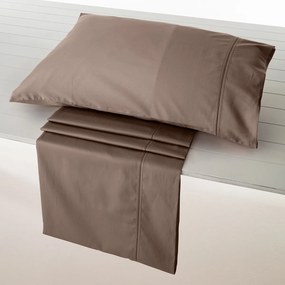 Παπλωματοθήκη King Size (Σετ 240x260) Vesta Nemesis Καφέ