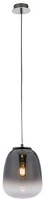 Φωτιστικό Οροφής Smoke I-SMOKE-S18 1xE27 Led Φ19,7cm 150cm Fume Luce Ambiente Design Glass