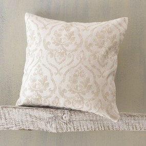 Μαξιλαροθήκη Διακοσμητική Medallion Ecru Beige Ρυθμός 40Χ40 Cotton-Polyester