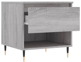 vidaXL Τραπεζάκια Σαλονιού 2 τεμ. Γκρι Sonoma 50x46x50 εκ. Επεξ. Ξύλο