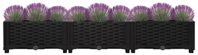 vidaXL Ζαρντινιέρα 120 x 40 x 23 εκ. από Πολυπροπυλένιο