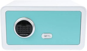 Olympia GOsafe 2.0 210 GR Blue/White Χρηματοκιβώτιο με ηλεκτρονική κλειδαριά 28 L – 23 x 43 x 35 cm-1106452-0034