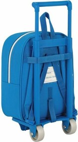 Σχολική Τσάντα με Ρόδες 805 RCD Espanyol 611753280 Μπλε Λευκό