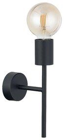 Φωτιστικό Τοίχου - Απλίκα Radius B 7762 1xE27 max 60W Black Nowodvorski Metal