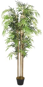 vidaXL Δέντρο Μπαμπού Τεχνητό 1095 Κλαδιά Πράσινο 150 εκ.