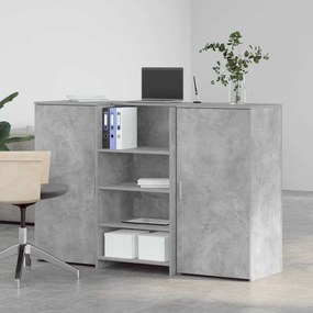 vidaXL Γραφείο υποδοχής 155x50x103,5 εκ. Επεξεργασμένο Ξύλο