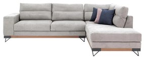 Corner Sofa New Monaco Right Corner Light Grey 300*230*95 cm