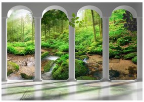 Φωτοταπετσαρία - Pillars and Forest 400x280