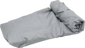 vidaXL Κουκούλα βάρκας Γκρι Μήκος 519-580 cm Πλάτος 294 εκ.