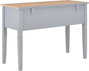 vidaXL Γραφείο Γκρι 109,5 x 45 x 77,5 εκ. Ξύλινο