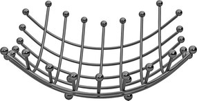 Φρουτιέρα Estia Elegant Nickel Black 01-5672