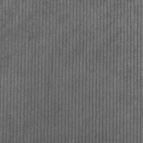 vidaXL Κρεβάτι Μάτ Ιδανικό Γκρι 120x200 εκ. Ύφασμα Κορδούρα