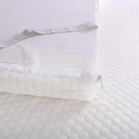 Ανώστρωμα Fylliana Memo Air Διπλό σε Λευκό χρώμα 160x200x5εκ 160x200x5 εκ.