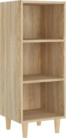 vidaXL Ντουλάπι Sonoma Δρυς 34,5x32,5x90 εκ. από Επεξεργασμένο Ξύλο