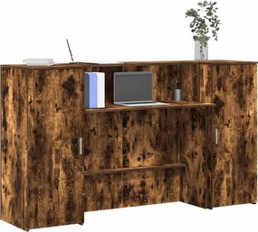 vidaXL Γραφείο υποδοχής 180x50x103,5 εκ. Επεξεργασμένο Ξύλο