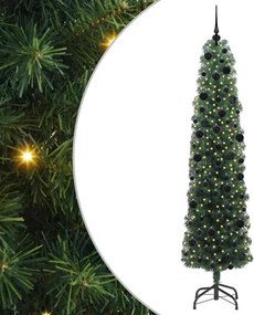 vidaXL Τεχνητό Χριστουγεννιάτικο Δέντρο με 300 LED Πράσινο 240 cm