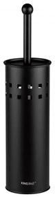 Πιγκάλ τουαλέτας Kinghoff KH 1812, 39,5cm, Μαύρο ατσάλι