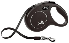 Λουρί Σκύλου Flexi New Classic 5m Μαύρο Μέγεθος L black